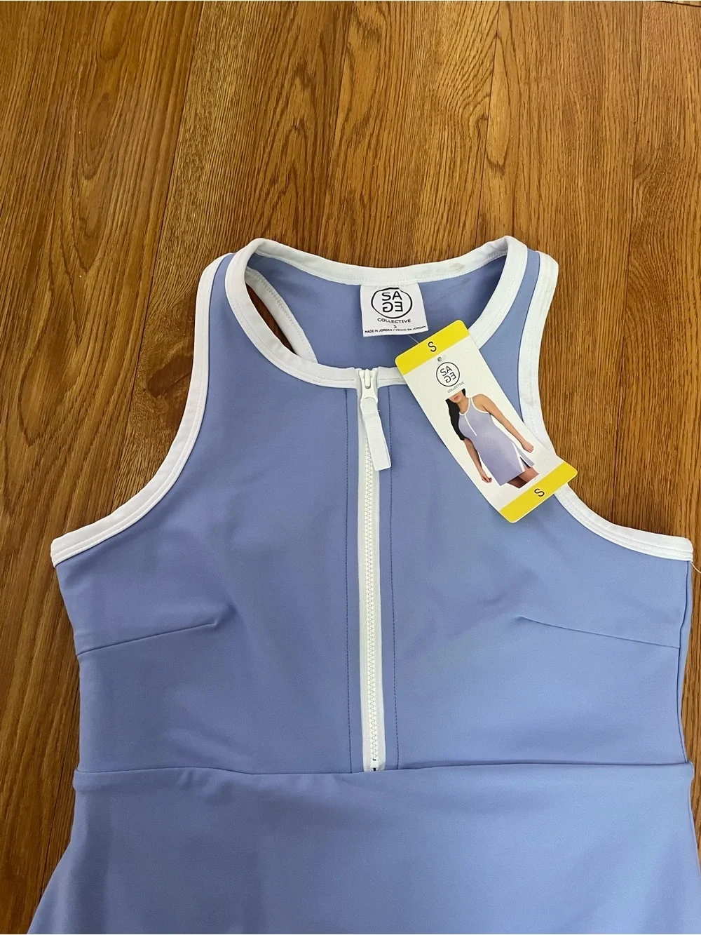 Sage athletic dress
